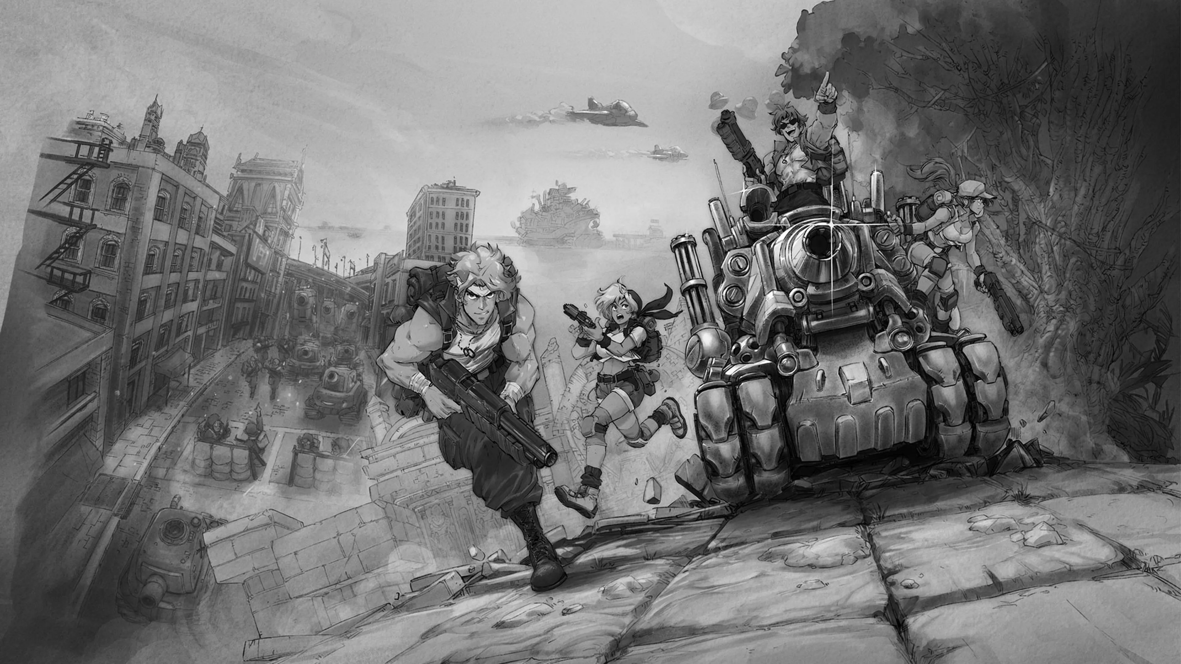 Features Background for Metal Slug Tactics